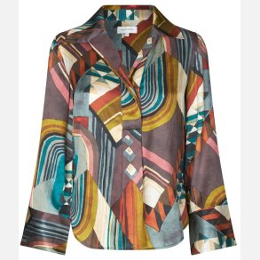 JANETDEA - Blouse with wide cuffs - Porta 