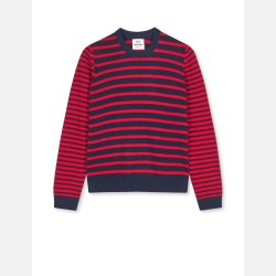 Cashmere Blend Ingrid Knit - Deep Weel/Goji Berry 