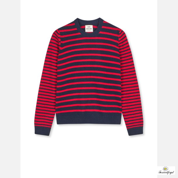 Cashmere Blend Ingrid Knit - Deep Weel/Goji Berry 