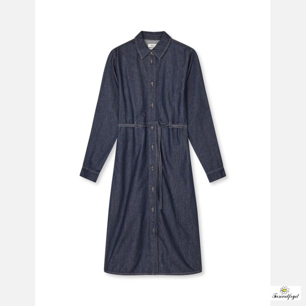Cosy Denim Svanil Dress - Dark Indigo