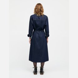 Cosy Denim Svanil Dress - Dark Indigo