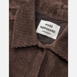 Pretty Cord Galla Shirt - Demltasse