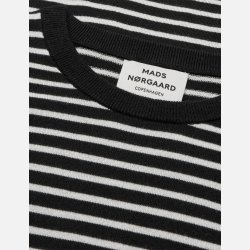 Fine Merino Ivy Knit - Black/Vanilla Ice