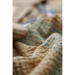 Lang kjole med multi striber 