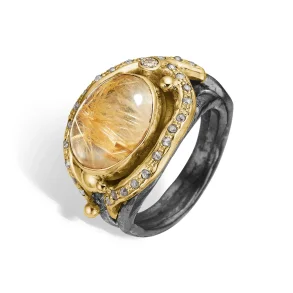 Kensho Rutile Quartz - Ring