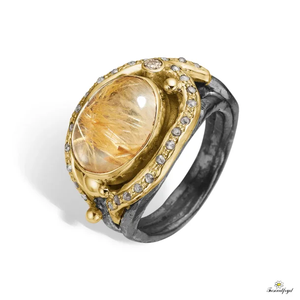 Kensho Rutile Quartz - Ring