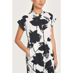 Seersucker bloom kjole