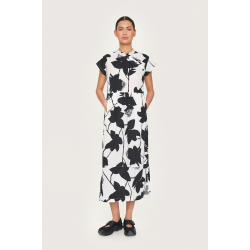 Seersucker bloom kjole