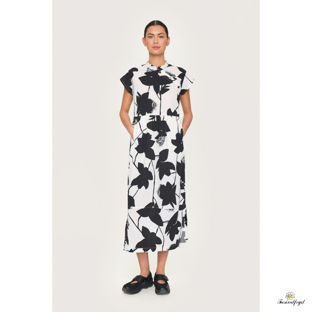 Seersucker bloom kjole