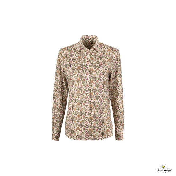 Siri Gr�n m�nstret skjorte