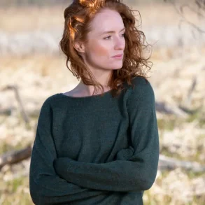 Afrodite - Moss green- striktrje