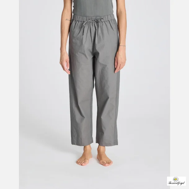 Astrid Pant Poplin - metal grey