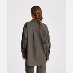 Astrid L/S Shirt Poplin - Beluga
