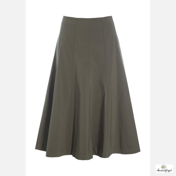 Magic stretch nederdel - Khaki 