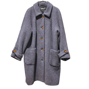 Seiko kort uld frakke - bl�