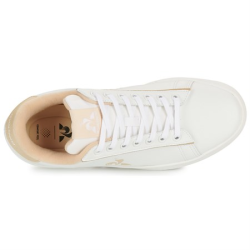 Court Clean sneaker - hvid med beige