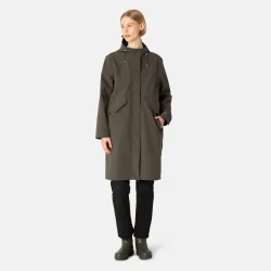 Long Softshell raincoat - Army