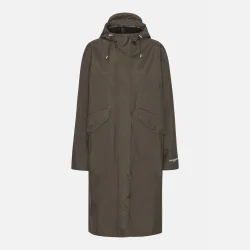 Long Softshell raincoat - Army