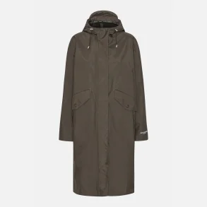 Long Softshell raincoat - Army