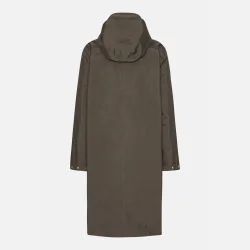 Long Softshell raincoat - Army