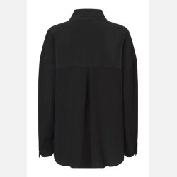 KammaDea - silke skjorte - Sort