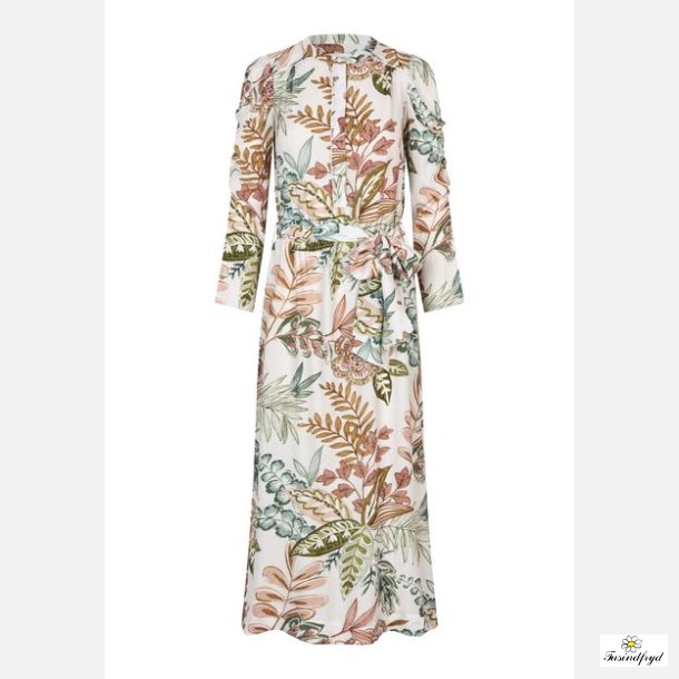 YannaDEA - Dress with gathering details - Passiflora