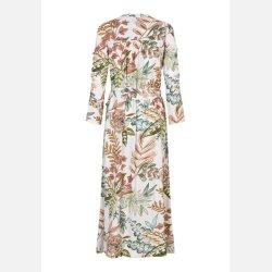 YannaDEA - Dress with gathering details - Passiflora