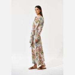 YannaDEA - Dress with gathering details - Passiflora