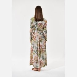 YannaDEA - Dress with gathering details - Passiflora
