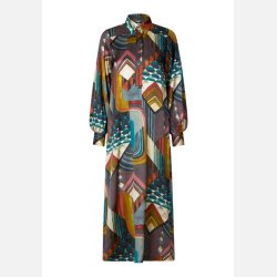 HOUDADEA - Silke kjole - Porta