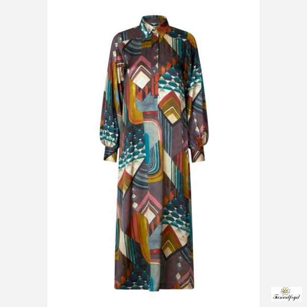 HOUDADEA - Silke kjole - Porta