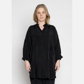 MILLE DRESS - merino wool - sort