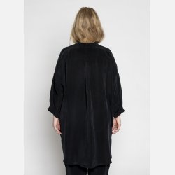 MILLE DRESS - merino wool - sort