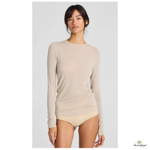 Thyra Wool Top Smoke Grey