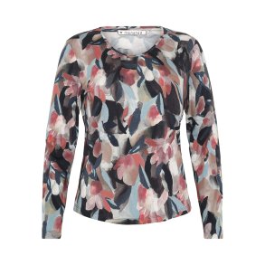 Jersey print - dark brown