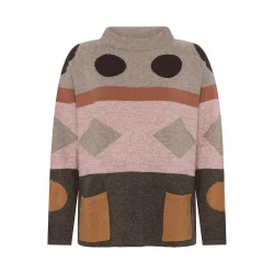 Popcorn - Sweater - Brown