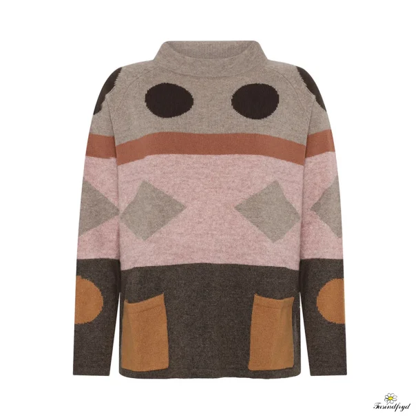 Popcorn - Sweater - Brown