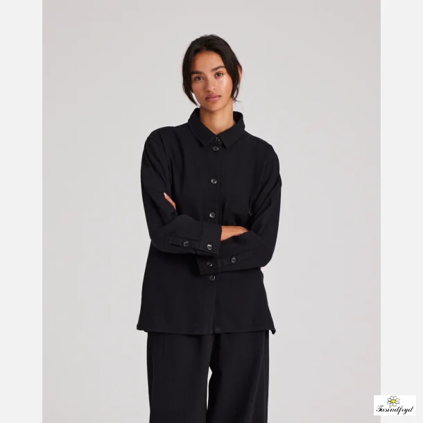 Sussie Twill Shirt - Black