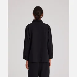 Sussie Twill Shirt - Black