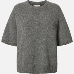 Tulle Lambswool Jumper - Grafitti Grey Melang