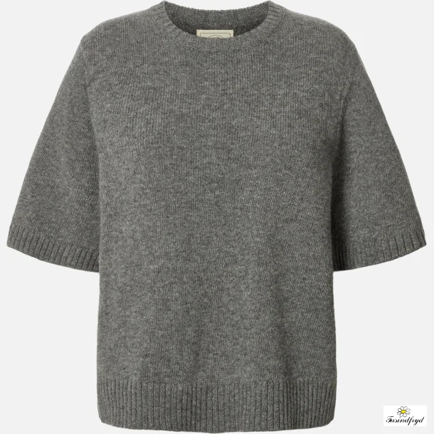 Tulle Lambswool Jumper - Grafitti Grey Melang