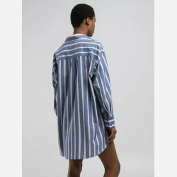 Relaxed skjorte - stribet