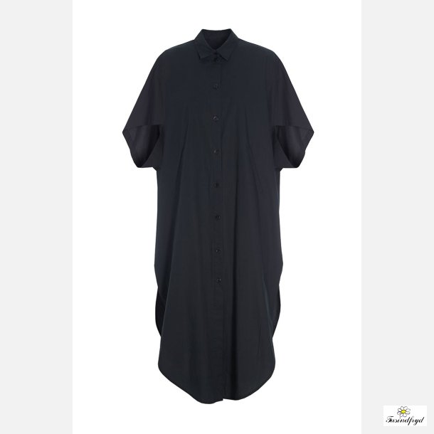 Kami Cotton kaftan - kjole - sort