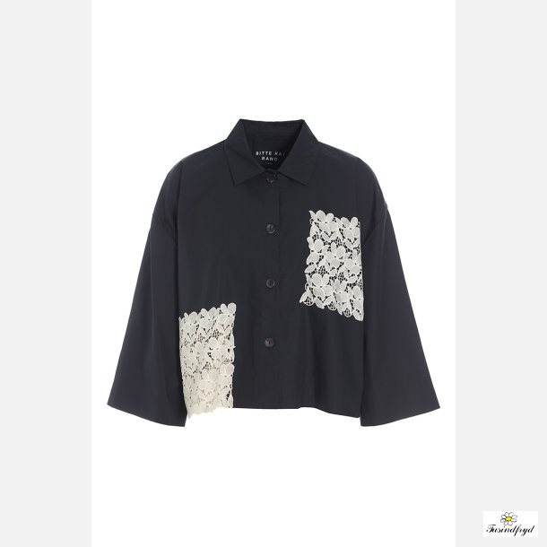 Paper Poplin skjorte jakke