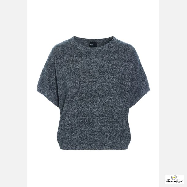 Cloud cashmere kortrmet bluse - Salt'n pepa