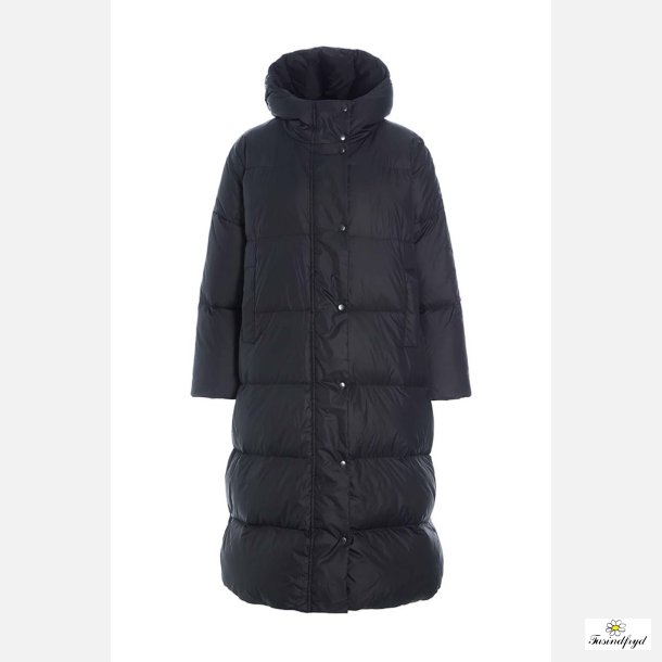 Feather down oversize frakke