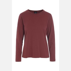 Osaka organic cotton bluse - Maroon