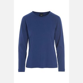 Osaka organic cotton bluse - TWILIGHT BLUE