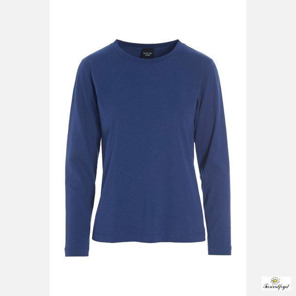 Osaka organic cotton bluse - TWILIGHT BLUE