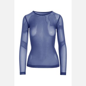 Fukashi mesh t-shirt - TWILIGHT BLUE
